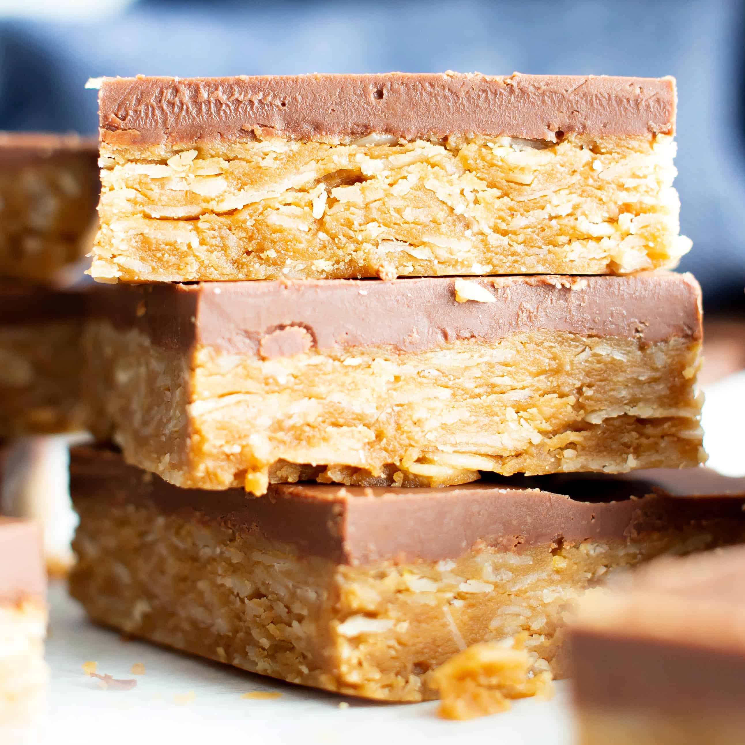 Vegan Gluten-Free Peanut Butter Oat Bars: Taste Like Candy